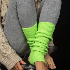 Gavellia Knit Warm-Up Leg Covers