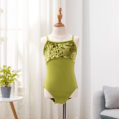 Rosiora Velvet Panel Leotard