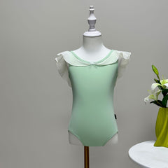 Snowiora Ruffle Sleeve Leotard