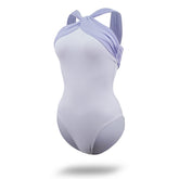 Thalassa Cross Neck High-Stretch Leotard
