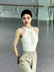 Ivara Halter-Neck Lace Leotard