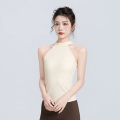 Bovenne Halter Neck Training Top