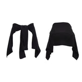 Qoravelle Draped Wrap Top