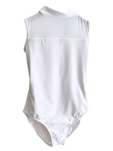 Zelina High Neck Sleeveless Leotard