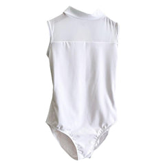 Zelina High Neck Sleeveless Leotard