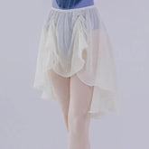 Danessa Velvet Bodice Chiffon Practice Skirt