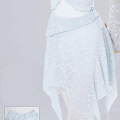 Kora Mesh Wrap Top
