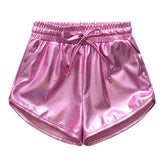 Cynvienne Metallic Training Shorts
