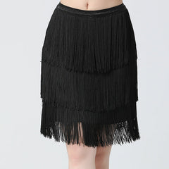 Maviellea Layered Tassel Skirt