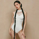 Toravienne Mesh Panel Leotard
