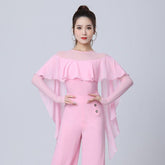 Tessa Mesh Flow Jumpsuit