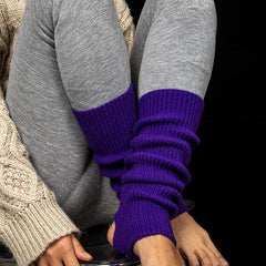 Gavellia Knit Warm-Up Leg Covers