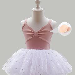 Starorin Bow Sling Leotard