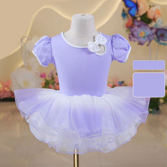 Stardore Puff Sleeve Tulle Dress