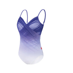 Ravella Cross-Pleated Camisole Leotard