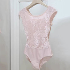 Zola Lace Cap Sleeve Leotard