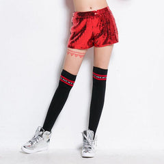 Rilavienne Sequin Shorts
