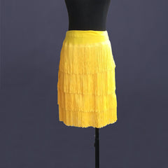 Celindra Four-Layer Fringe Skirt