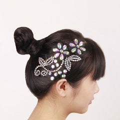 Yelavelle Crystal Floral Hair Applique