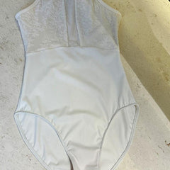 Ivara Halter-Neck Lace Leotard