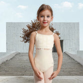 Delira Lace Panel Strap Leotard