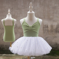 Starorin Bow Sling Leotard