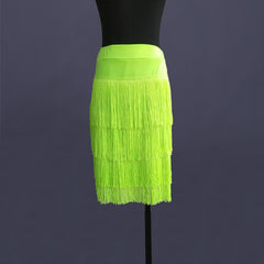 Celindra Four-Layer Fringe Skirt