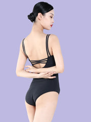 Xoresta Cross-Back Slim Fit Leotard