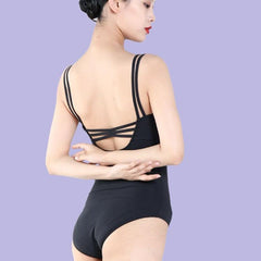 Xoresta Cross-Back Slim Fit Leotard