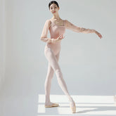 Rhoswen Sheer Sleeve Training Leotard