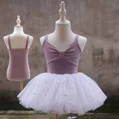 Starorin Bow Sling Leotard