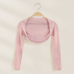 Petaldore Long Sleeve Wrap Training Outerwear