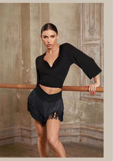 Nadira Tassel Wrap Practice Dress