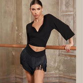 Nadira Tassel Wrap Practice Dress