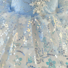 Bloomorin Snowflake Swan Tutu Dress