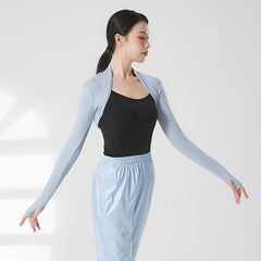 Cynavelle Ribbed Warm-Up Outerwear