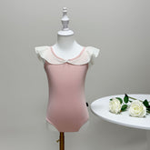 Snowiora Ruffle Sleeve Leotard