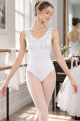 Roryavella Lace Trim Leotard