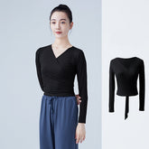Olina Wrap Knit Practice Outerwear