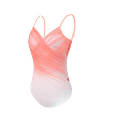 Ravella Cross-Pleated Camisole Leotard