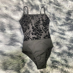 Beatrix Velvet Strap Leotard