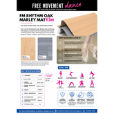 FM Rhythm Oak Marley Mat 4.5mm