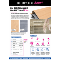 FM Rhythm Oak Marley Mat 4.5mm