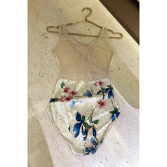 Dione Velvet Leotard