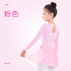 Girls' Chiffon Ballet Skirt with Cotton Lining