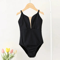 Fairene V Mesh Camisole Leotard