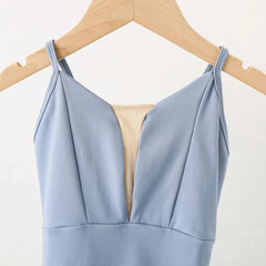 Fairene V Mesh Camisole Leotard