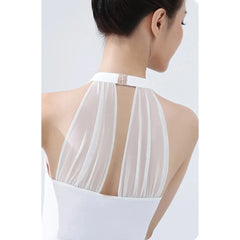 Indira High Collar Mesh Leotard