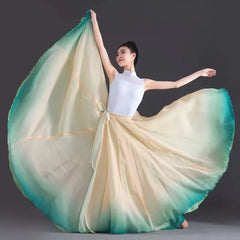 Cressida Polyester Classic Flowing Skirt