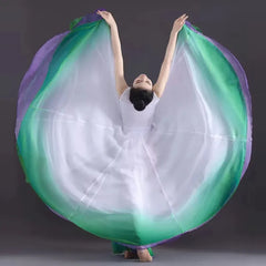 Cressida Polyester Classic Flowing Skirt